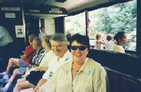 Blue Ridge, NC - Connie and Bill on the Train